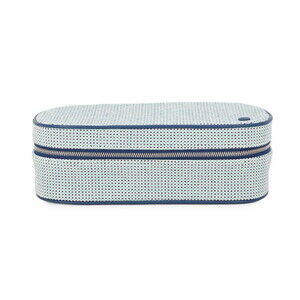 Hermes handbag pouch Escale Marine Toile H HERMES